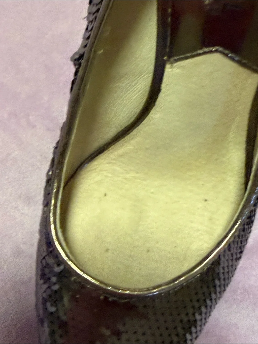Michael Kors Black Sequin Stiletto Pumps